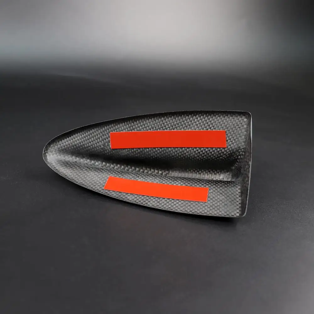 Car Carbon Fiber Antenna Shark Fin Cover Trim Auto Roof Decorative For BMW E46 E90 E92 M3 Accessories | Автомобили и мотоциклы