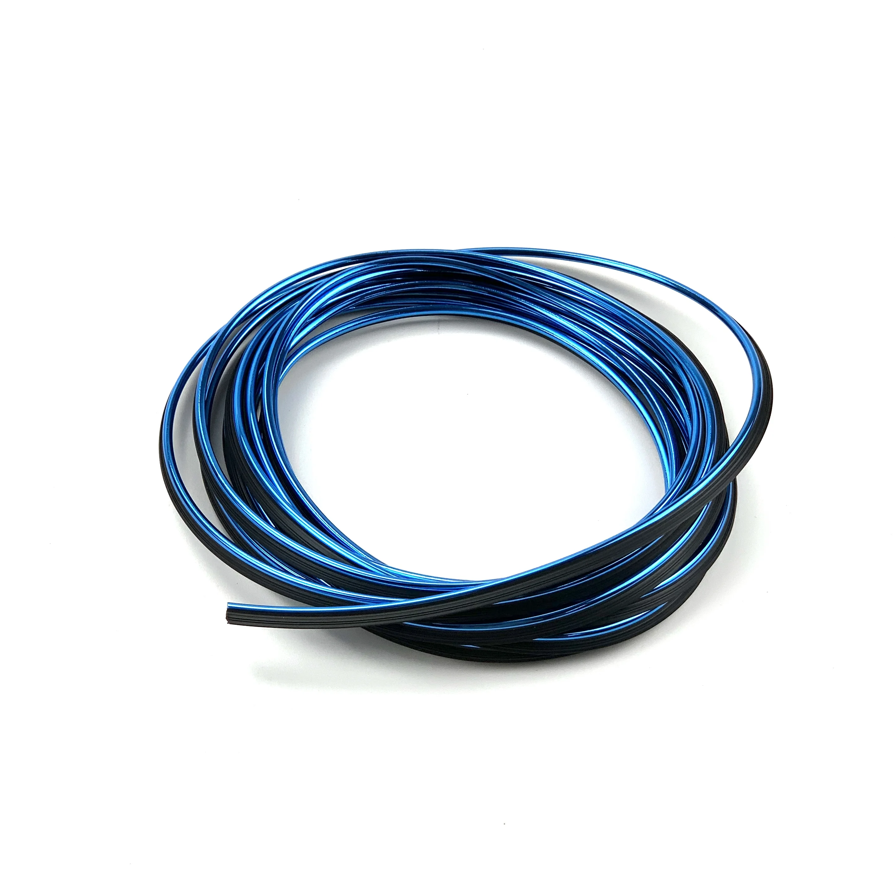 5 м стайлинга автомобилей украшения хромированная полоса для Audi Q3 Q5 Q5L Q7 Q8 A1 A3 S3 A4 A4L