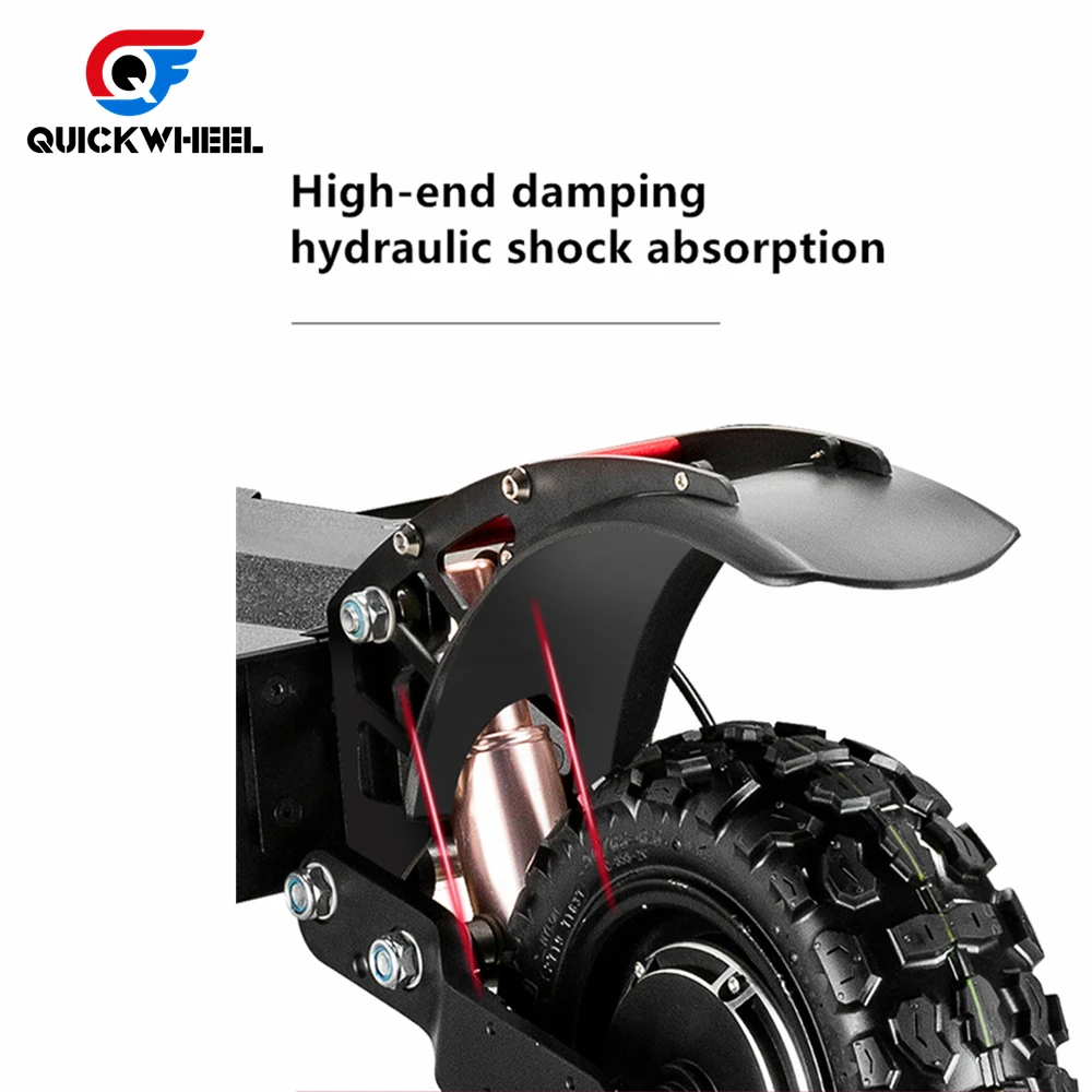 Quickwheel explorer 2 колеса 60 в 5600 Вт дешевый складной Электрический ступенчатый скутер 11