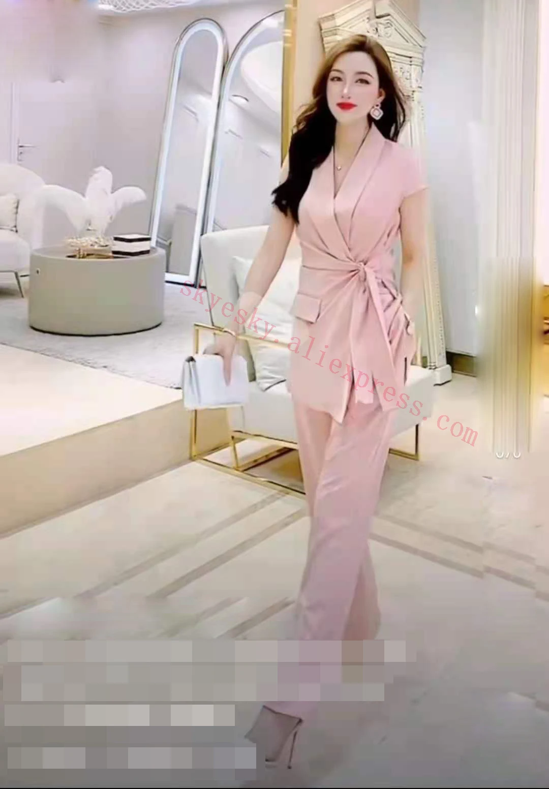 

Acetate fabric Blazer trousers suit fabric Suit Pants Sewing skirt jacket coat summer thin girl high quality dress desk