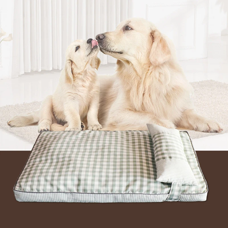 Лежанка для собаки теплая съемная мягкая больших собак моющаяся дома дивана