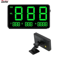 34 5 inch screen digital car hud display head up gps speedometer led on board computer projector off road 4x4 auto accessories
