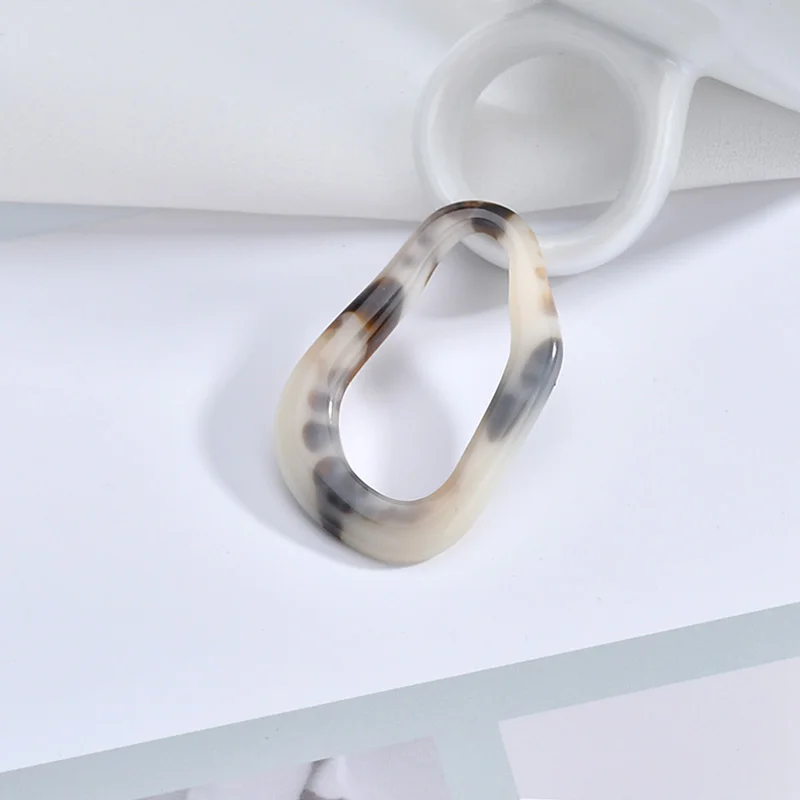 Полимерные капли неправильной формы белый леопард черепаха цвет восстановление