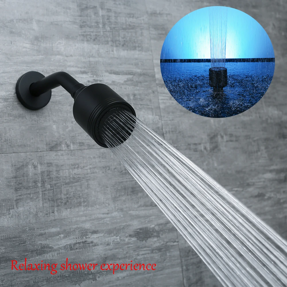 Насадка для душа с одной функцией дождевая круглая латунная насадка высокого