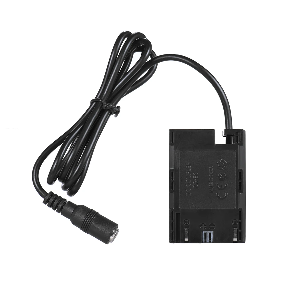 Andoer LP E6 полностью декодированный манекен батарея DC соединитель для Canon EOS 5DIV 5D2 5D3