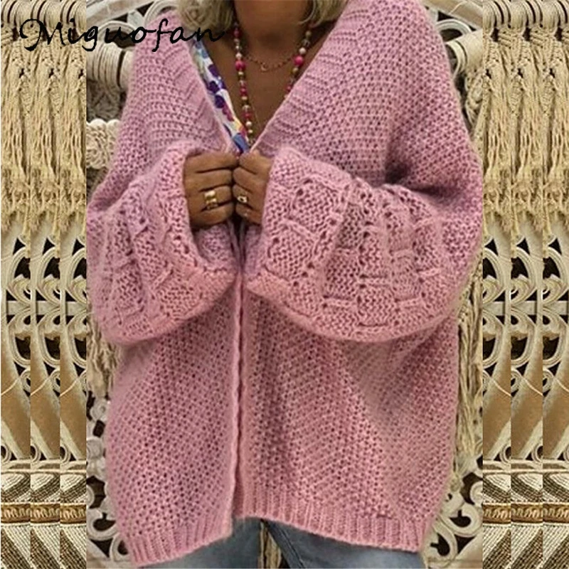 kimono cardigan women loose causal sueter mujer autumn winter knitted sweater oversized ladies tops 2020 kardigan femme sweter |