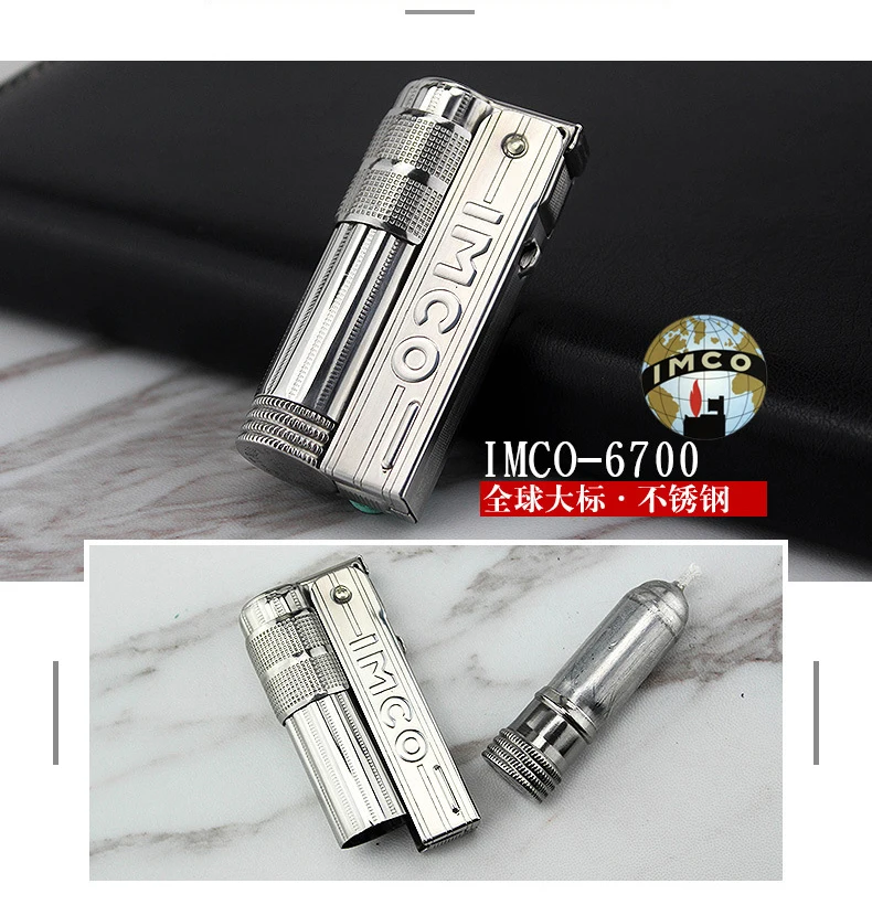 Бензиновая Зажигалка из нержавеющей стали IMCO 6700