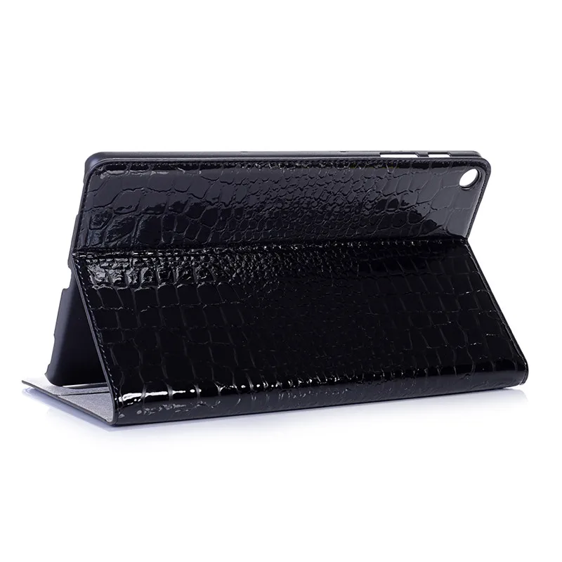 Чехол-подставка для Samsung Galaxy Tab A 8,0 T290 SM-T290 T295 T297 S-Pen cover TabA 8 из крокодиловой кожи, жесткий чехол для планшета