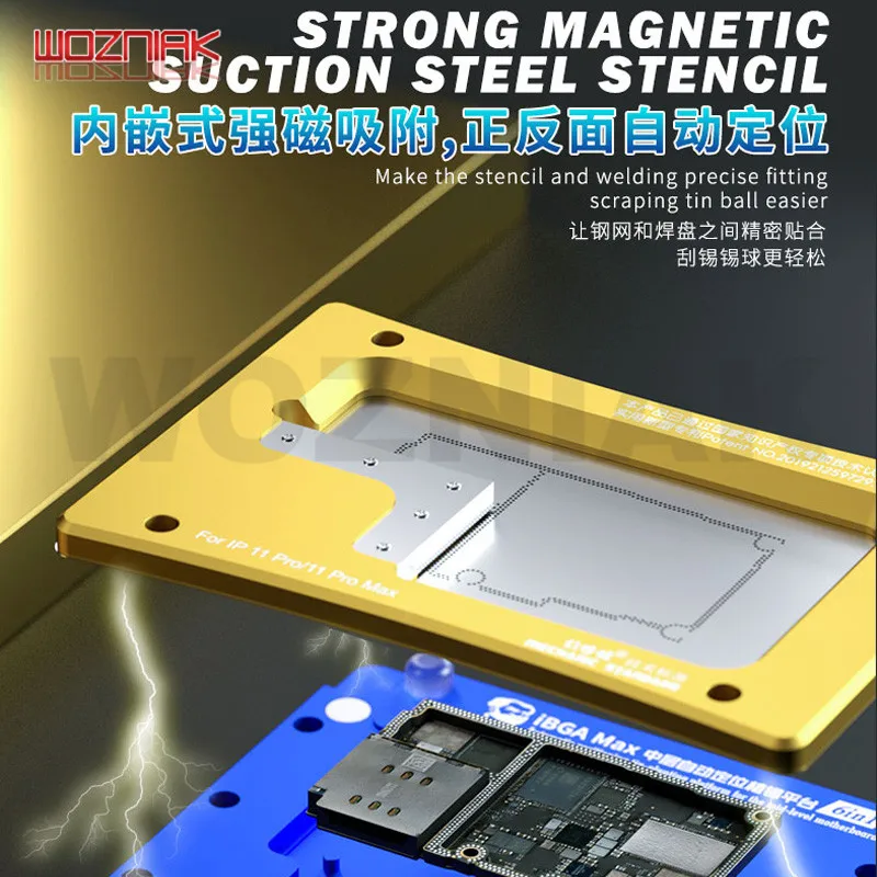 MECHANIC iBGA Max для IPHONE мобильный телефон IPX XSMAX IP11 11PRO MAX среднее автоматическое