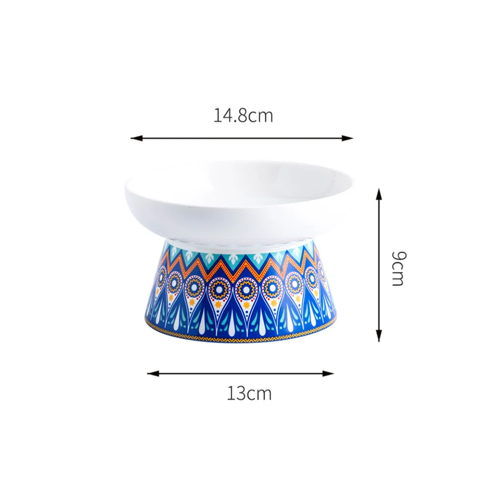 

1Pc Cervical Spine Care Pet Bowl Durable Eating Bowl Anti-slip Food Container