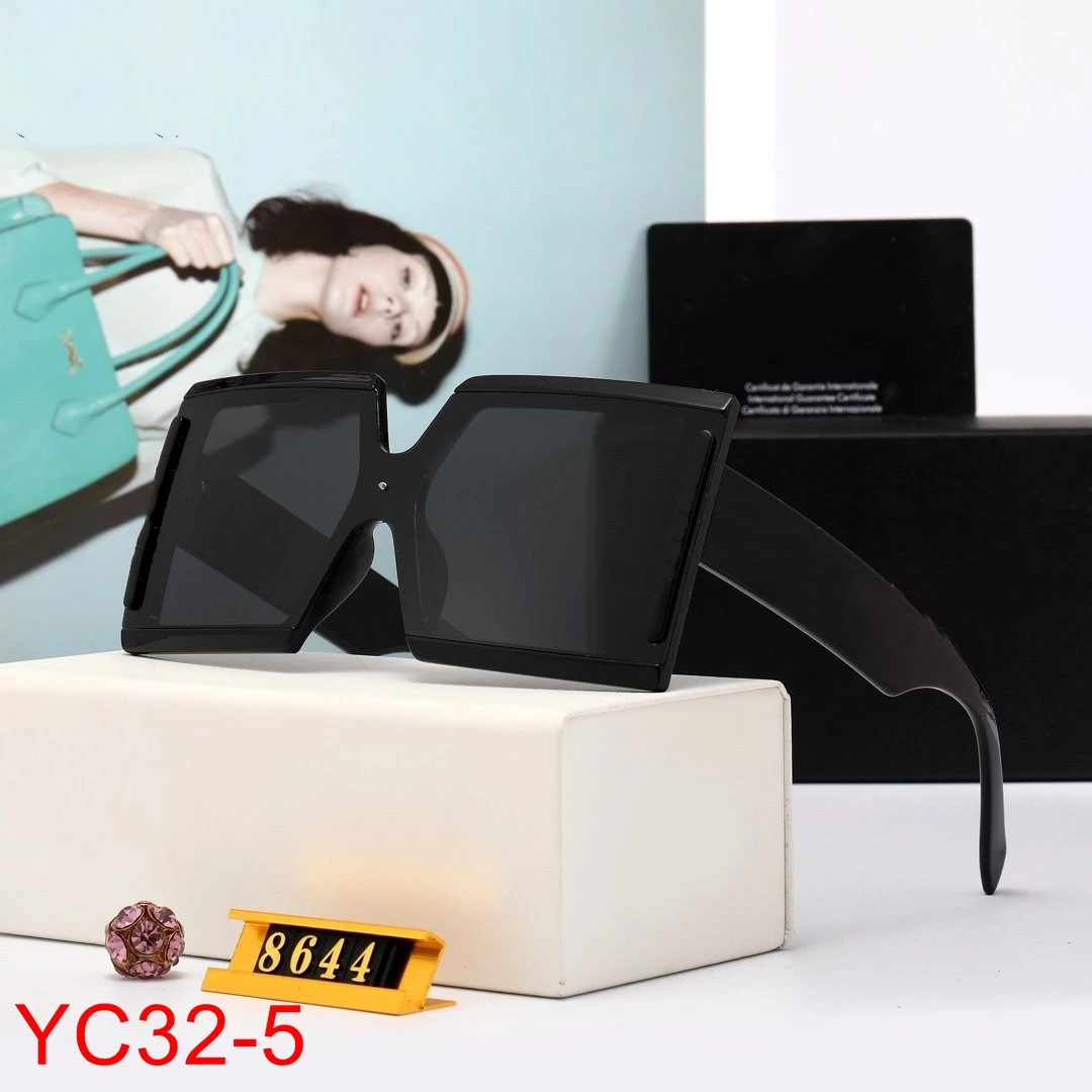 

YC32 New Fashion Vintage classic Square Men Sunglasses Brand Designer New Luxury Polarized Women Sunglasses With box