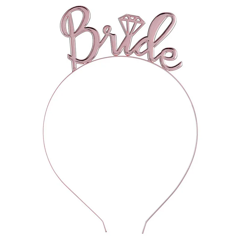 Реквизит для селфи из розового золота невесты вечерние аксессуары свадебных