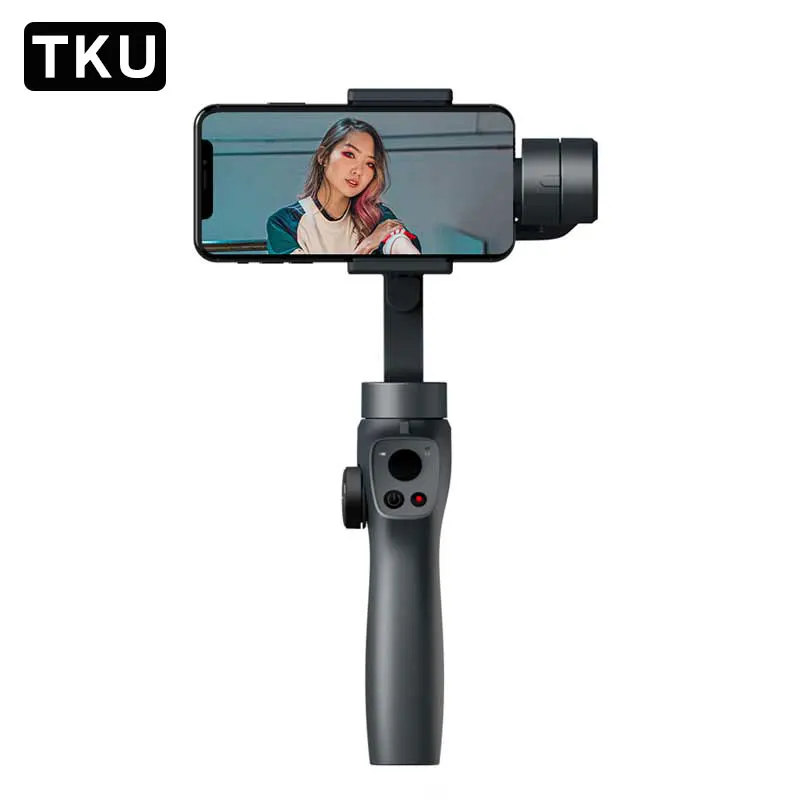 

TKU 3-axis handheld gimbal mobile phone stabilizer anti-shake Bluetooth iPhone tripod gimbal smartphone gimbal shooting gimbal