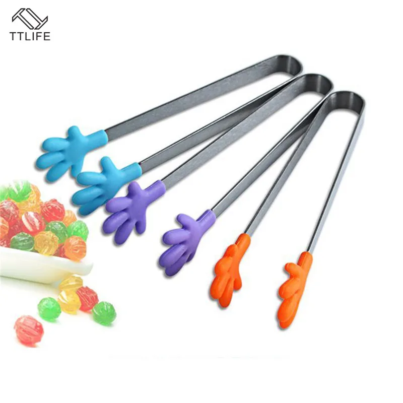 TTLIFE 4 вида цветов модные силиконовые кастрюля для готовки из нержавеющей стали