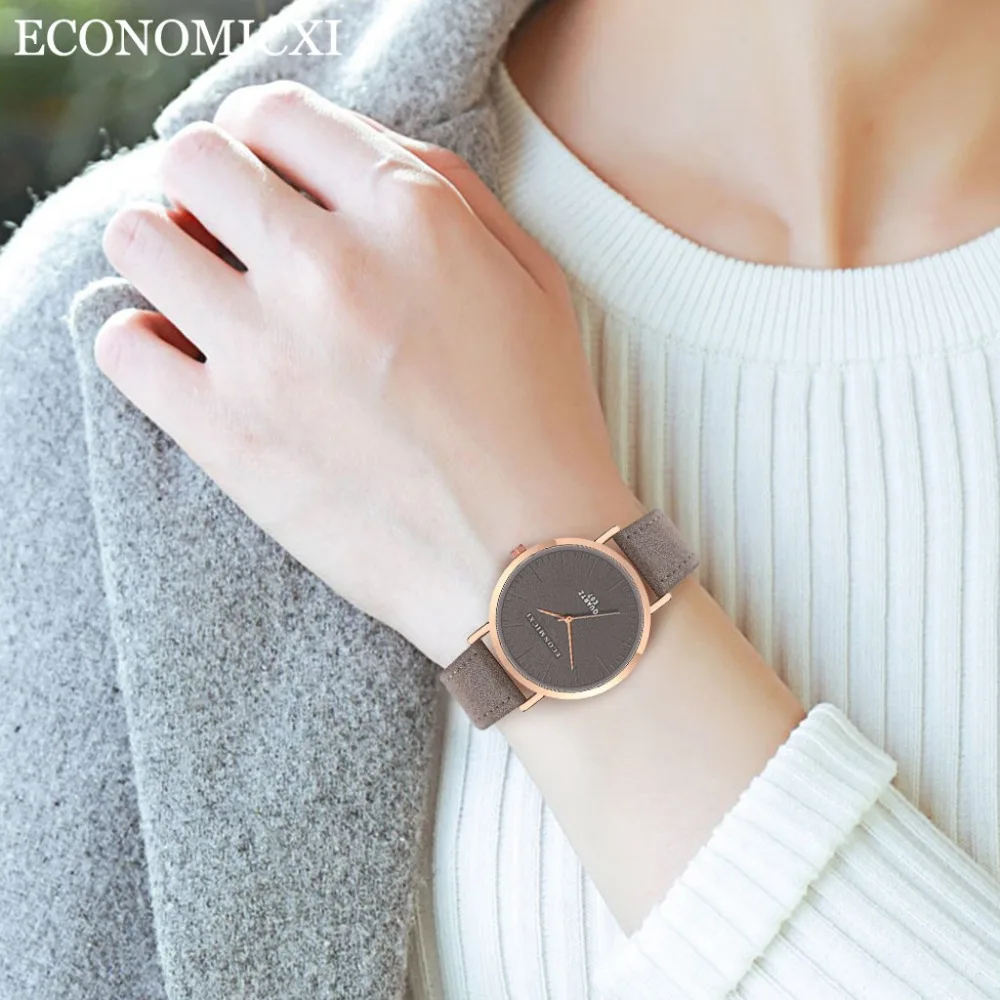 Лидер продаж, женские часы, аналоговые, повседневные, Reloj Mujer, с кожаным ремешком, кварцевые наручные часы, женские часы, siple, роскошные часы с циферблатом