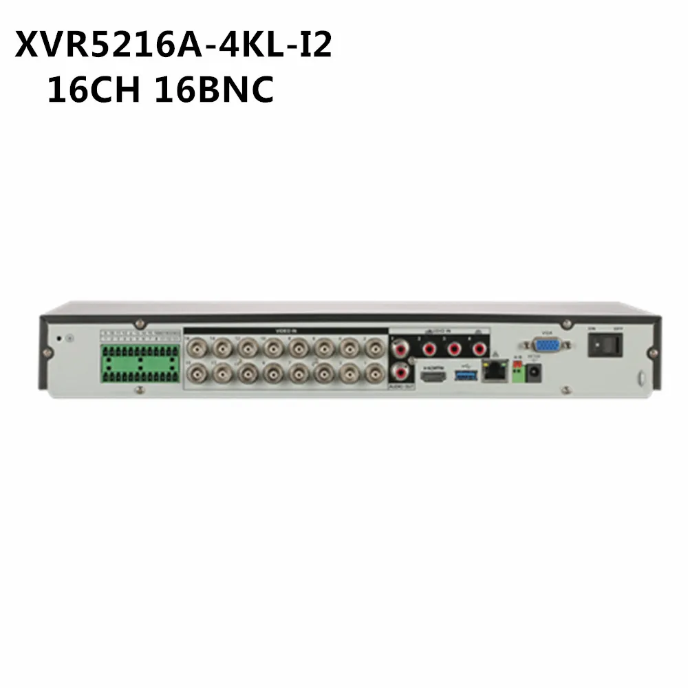 Сетевой видеорегистратор Dahua XVR5208A 4KL I2 8CH & XVR5216A 16CH пятиядерный ГП брод 4K 1U WizSense