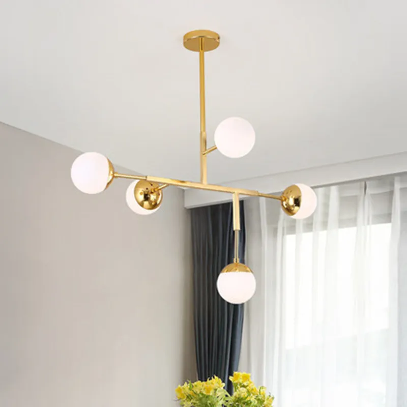 

Nordic 5 Light Metal Led G9 Chandelier Dining Room Hanging Chandelier Lighting Indoor D90 H65cm Chandelier Lamparas Fixtures