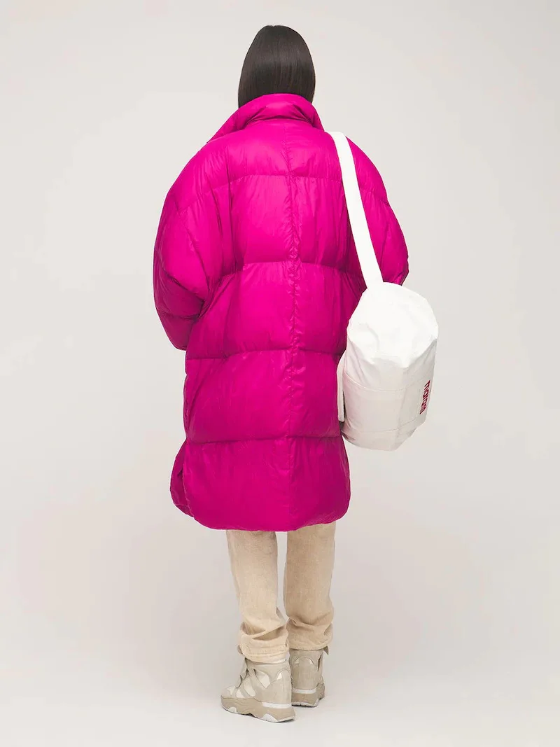 

2021 Fashion Cotton Padded Jacket Women Branded Design Winter Duck Down Jacket Warm Windproof Loose Waistband Coat I1