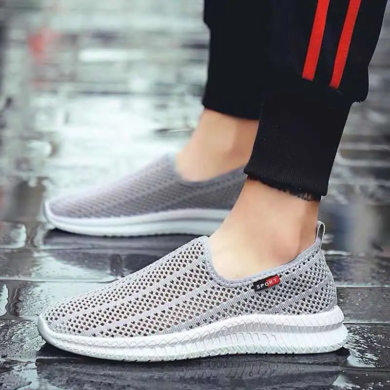 

Для мужчин дышащие Туфли-Лоферы Для мужчин повседневная обувь Вулканизированная обувь Для мужчин кроссовки Нескользящая легкая Tenis Masculino; Б...