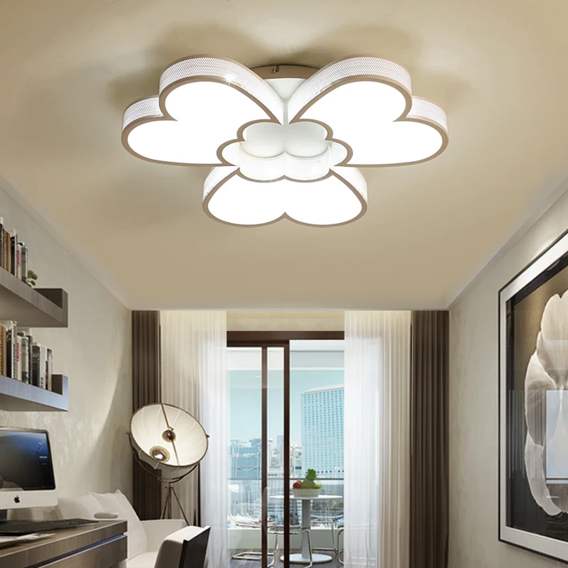 Simple Postmodern Nordic Creative Living Room Lighting LED Main Bedroom Warm Romantic Individual Suction Roof Lamp | Лампы и освещение