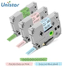 Юнистар 12 мм с милыми иллюстрациями запечатанных лент для совместимы для Brother лента этикеток для принтера цветочный узор печати ярлыков