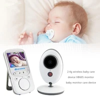 newest high quality baby monitor care device with night vision camera two way audio system temperature sensor eu plug