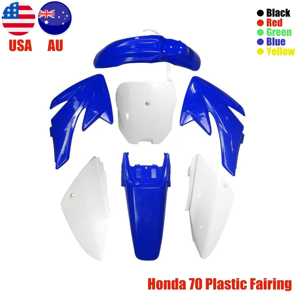 

Plastic Fairings Fender Body for Honda 70 CRF70 Dirt Bike 110cc 125 150cc 160cc PIT Dirt Bike Pitpro Atomik Complete Plastics