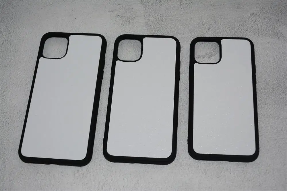 100pcs heat press Sublimation blank phone cases for iphone 13 12 11 pro xs max 7 8 plus xr 6 6s case cover covers | Мобильные