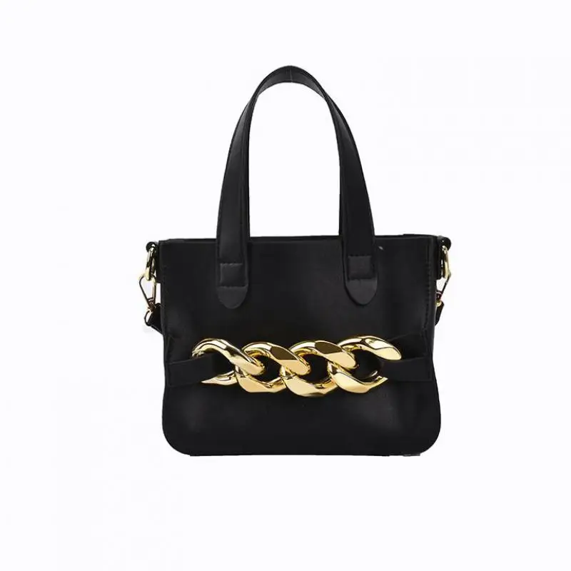 

Thick Chain Design Small Pu Leather Crossbody Shoulder Bags For Women Fashion Ladies Travel Handbags Purse Women Bag Trend 2021