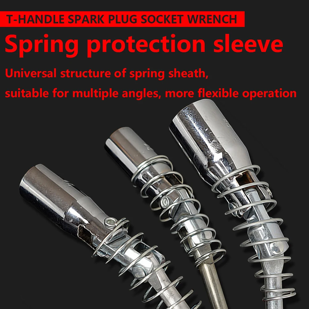 16/21 мм авто с Т образной рукояткой для свеч зажигания торцевой гаечный ключ