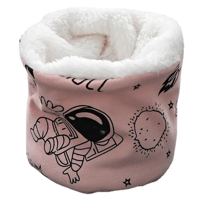 

New Cashmere Girls Winter Scarf Boys Warm Scarf Unisex Women Men Thick Elastic Mufflers Baby Ring Collar Plush Kids Scarves