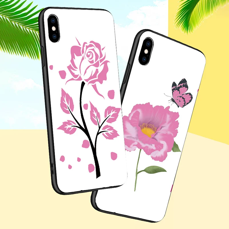 Clear Luminous TPU Case For iPhoneXS MAX XR X Christmas Cover iPhone 8 7 6 6s Plus Cases Protect |