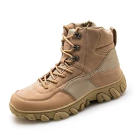 mens tactical boots military boots non slip wear resistant hiking shoes outdoor desert combat boots trekking sneakers work shoe
