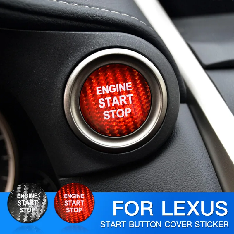 Аксессуары для Lexus NX200 NX300 GS ES200 ES250 CTRX300 декоративные наклейки на устройство зажигания из углеродного волокна