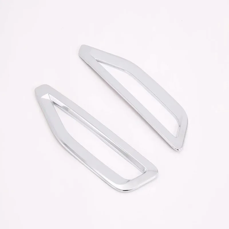 ABS спереди обе стороны листовая пластина рамка украшения накладка 2 шт. для BMW X5 G05