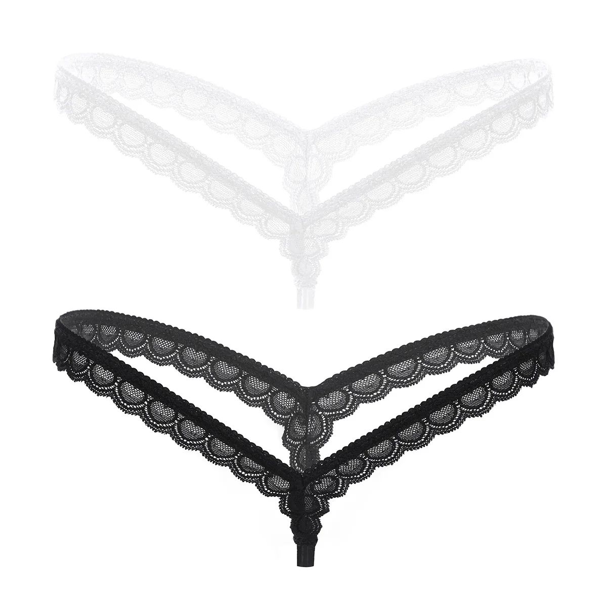 Женские сексуальные кружевные трусики микро-бикини стринги танга Эротическое