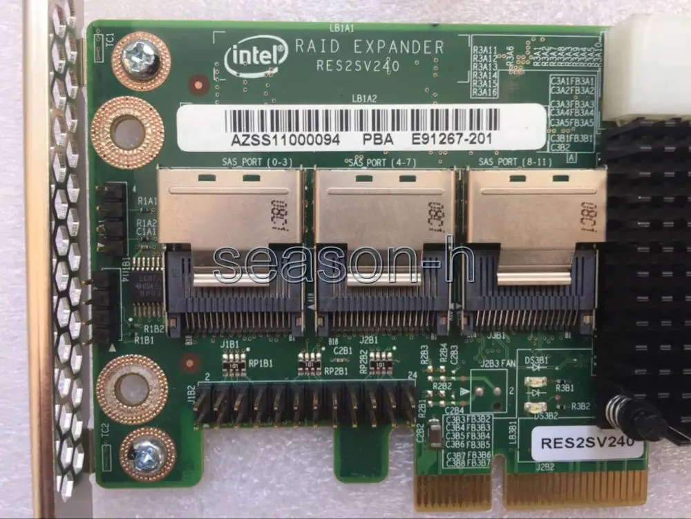 Intel RES2SV240 24-портовая карта расширения 6ГБ/сек. SATA SAS RAID | Компьютеры и офис