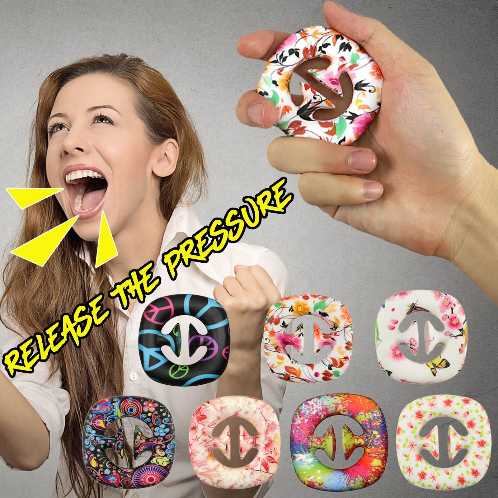 

Силиконовая игрушка для снятия стресса и снятия стресса