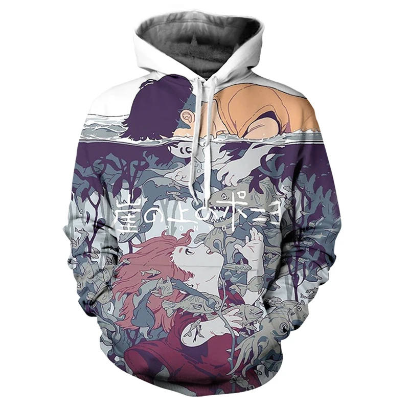 

Spring 3D New Men'S Anime Character Hoodie Breathable Material Hip Hop Sweatshirt Comfortable Loose Large Kid1-4XL (Customizable