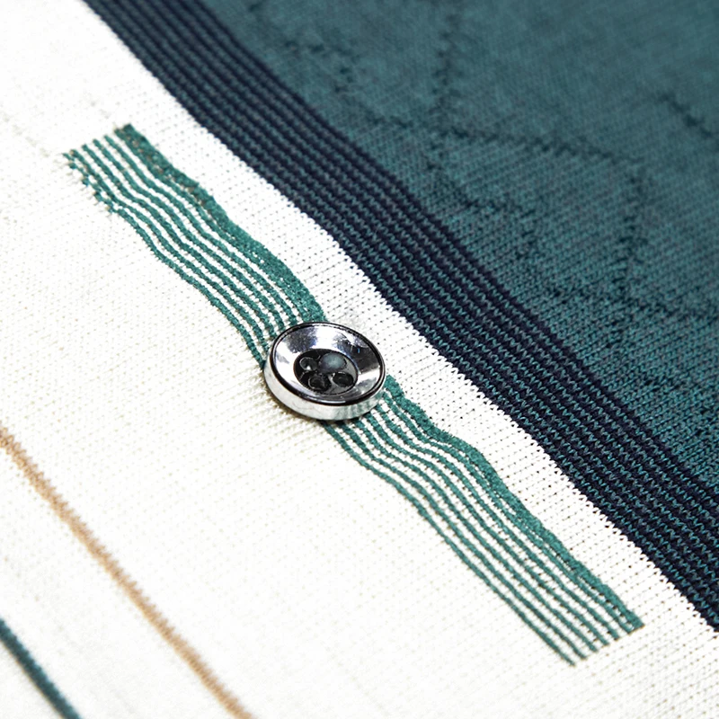 

2021 Summer Short Sleeve Polo Tee Shirt Men Casual Pocket Striped Men's Clothing Polos Shirts Mens Fashion Slim Poloshirt