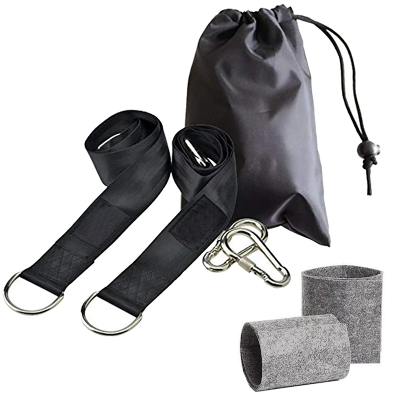 Подвесные ремни для дерева 5 футов Регулируемый подвесной комплект тяжелый