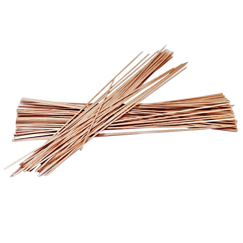 

5Pc 3X1.3X400mm Low Temperature Flat Soldering Rods Phosphor Copper Materials Wire For Welding Repair Electrode Copper Tube Tool
