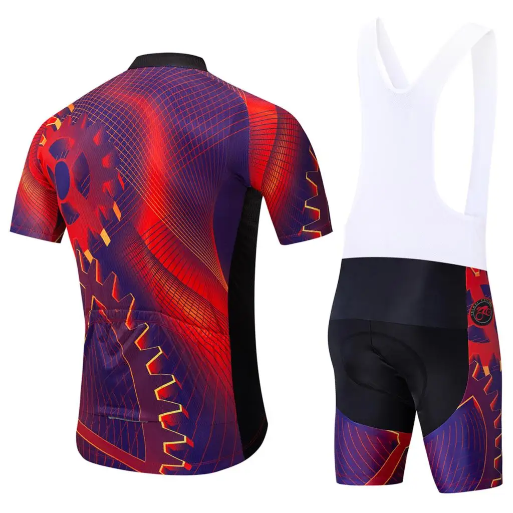 Велосипедная майка от компании teleyi набор велошорт Ropa Ciclismo мужские летние быстросохнущие Pro велосипедный майон Hombre Roupa брюки одежда