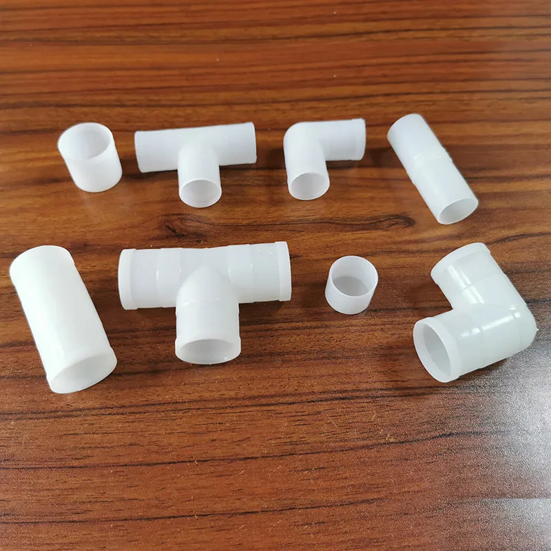 10 шт. Пластик трубы прямая труба Три животное питьевой воды разъем ПВХ фитинги
