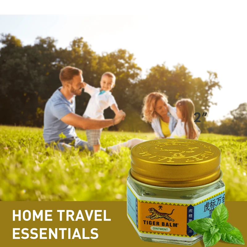 1 шт. 100% оригинальный красный/белый тигровый бальзам мазь Тайланд обезболивающая
