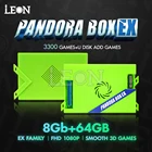 2021 эмулятор аркадных игр Pandora Box Ex DDR4 последняя коробка 3300 в 1 эмулятор аркадных игр Pandora Box FHD 1080p Pandora Box аркадные мультиигры