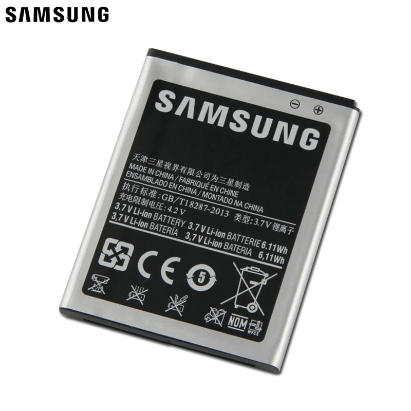 Samsung сменный аккумулятор EB-F1A2GBU для samsung I777 I9050 I9100 I9103 B9062 I9108 аутентичный аккумулятор для телефона 1650 мАч