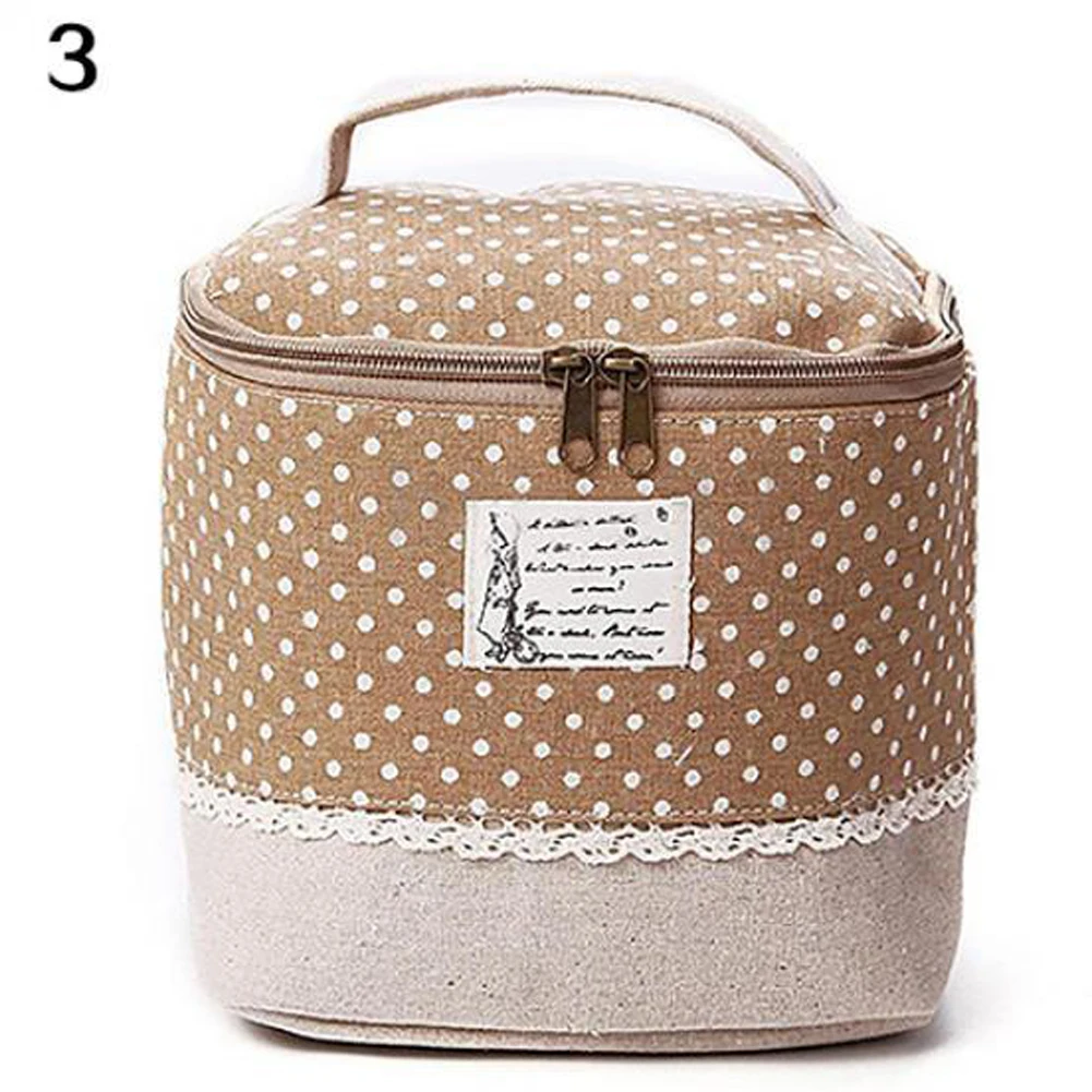 Многофункциональная косметическая сумка с цветочным принтом для макияжа