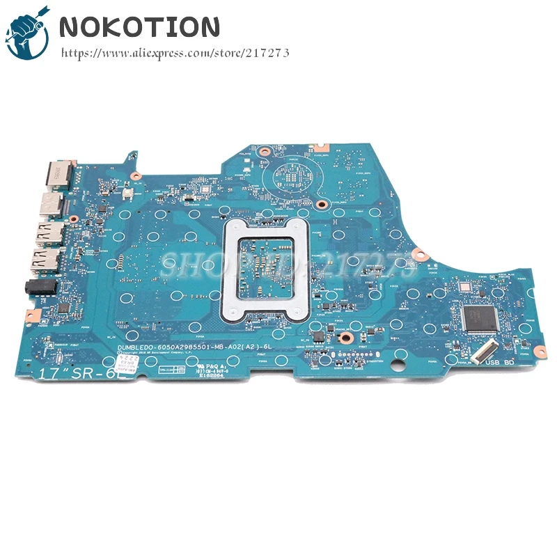 Preise NOKOTION Für HP Pavilion 17-CA Serie Laptop Motherboard A9-9425 CPU L22720-601 L22720-001 6050A2985501-MB-A02 6050A2985501