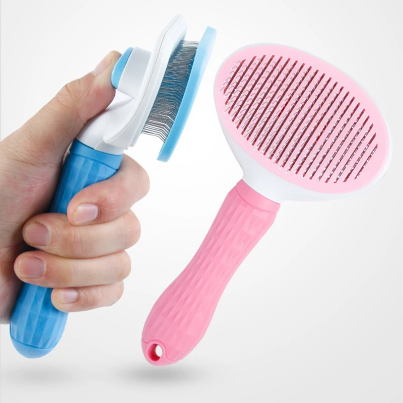 Pet удаляет волоски кошки и собаки расческа волосы короткие Средние щетка
